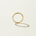 spiked band ring, gold zigzag ring, 18k gold overlay ring, stackable statement ring, geometric spike ring, edgy gold ring, textured gold band ring, pyramid stack ring