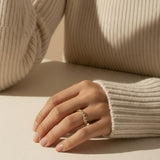 Crown CZ Tiara Ring