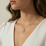  decorative cross pendant fit, vintage style cross necklace