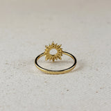 Round Spike CZ Ring