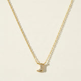 Mini Cowgirl Boot Necklace