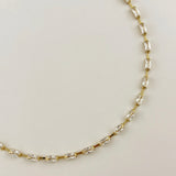Milano Marvel: Sideway Baguette Cubic Zircon Choker