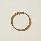 gold beaded stretch bracelet, gold bead bracelet, stretch bracelet gold, minimalist beaded bracelet, stackable gold bracelet, dainty gold bead bracelet, no clasp bracelet, layering bracelet flat lay