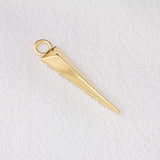 Faceted Spear Earring Charm