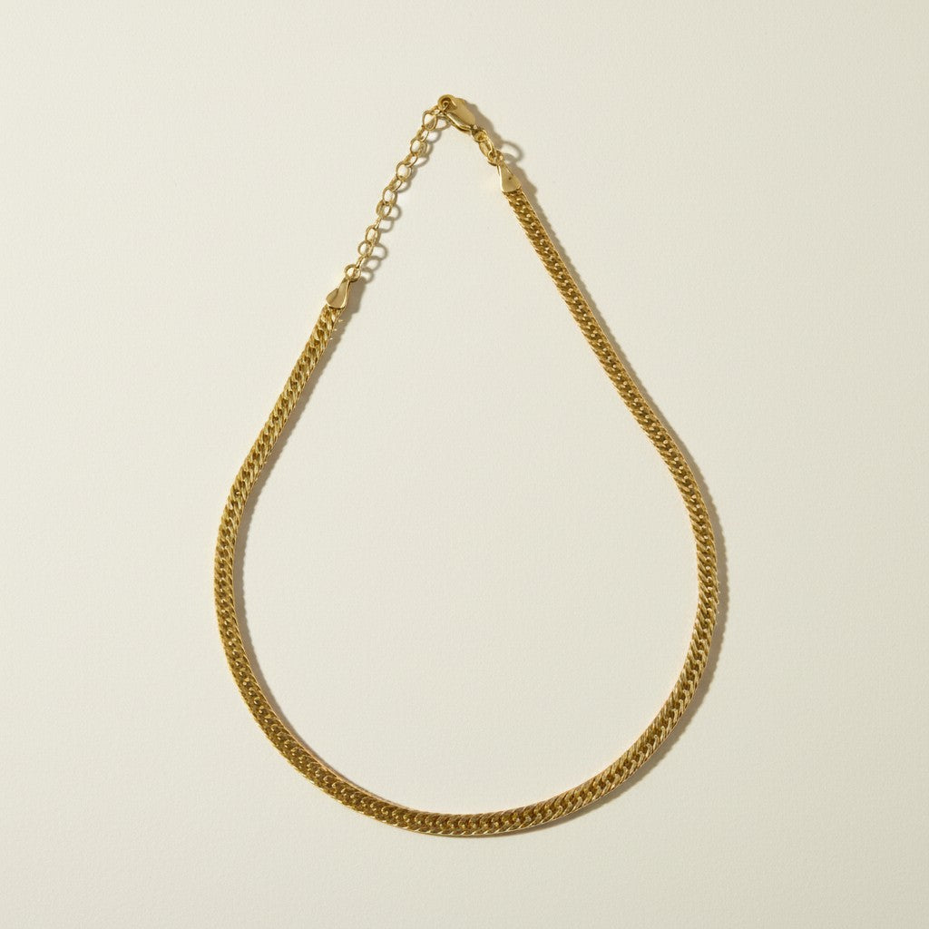 gold herringbone necklace, flat chain necklace, herringbone chain gold, sleek gold necklace, adjustable gold necklace, layering chain necklace, high shine gold jewelry, classic gold necklace