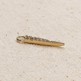 CZ Spear Earring Charm