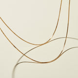 fine gold box chain necklace, thin gold chain necklace, dainty box chain, delicate gold necklace, layering chain necklace, minimalist gold necklace, lobster clasp chain, everyday gold chain, simple gold chain, lightweight gold necklace, gift for her, gold chain for pendants