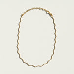 zig zag choker flat lay, geometric gold choker, diamond cut zigzag necklace, textured gold choker, adjustable geometric choker, 18k gold filled choker, chevron chain necklace, gold choker macro detail