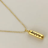 Happy Pill Necklace