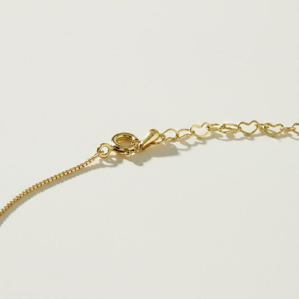 gold LOVE necklace, LOVE bar necklace, engraved bar pendant necklace, gold nameplate necklace, cubic zirconia pavé pendant, box chain necklace, heart extender chain necklace, adjustable gold necklace, word necklace, anniversary gift necklace, Valentine's Day jewelry, gift for her, romantic gold jewelry, dainty gold pendant