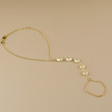 Baroque Pearl Hand Chain