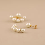 Pearl Ear-Jackets Earrings