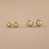 Nested Pearl Earrings