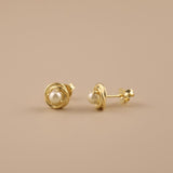 Nested Pearl Earrings