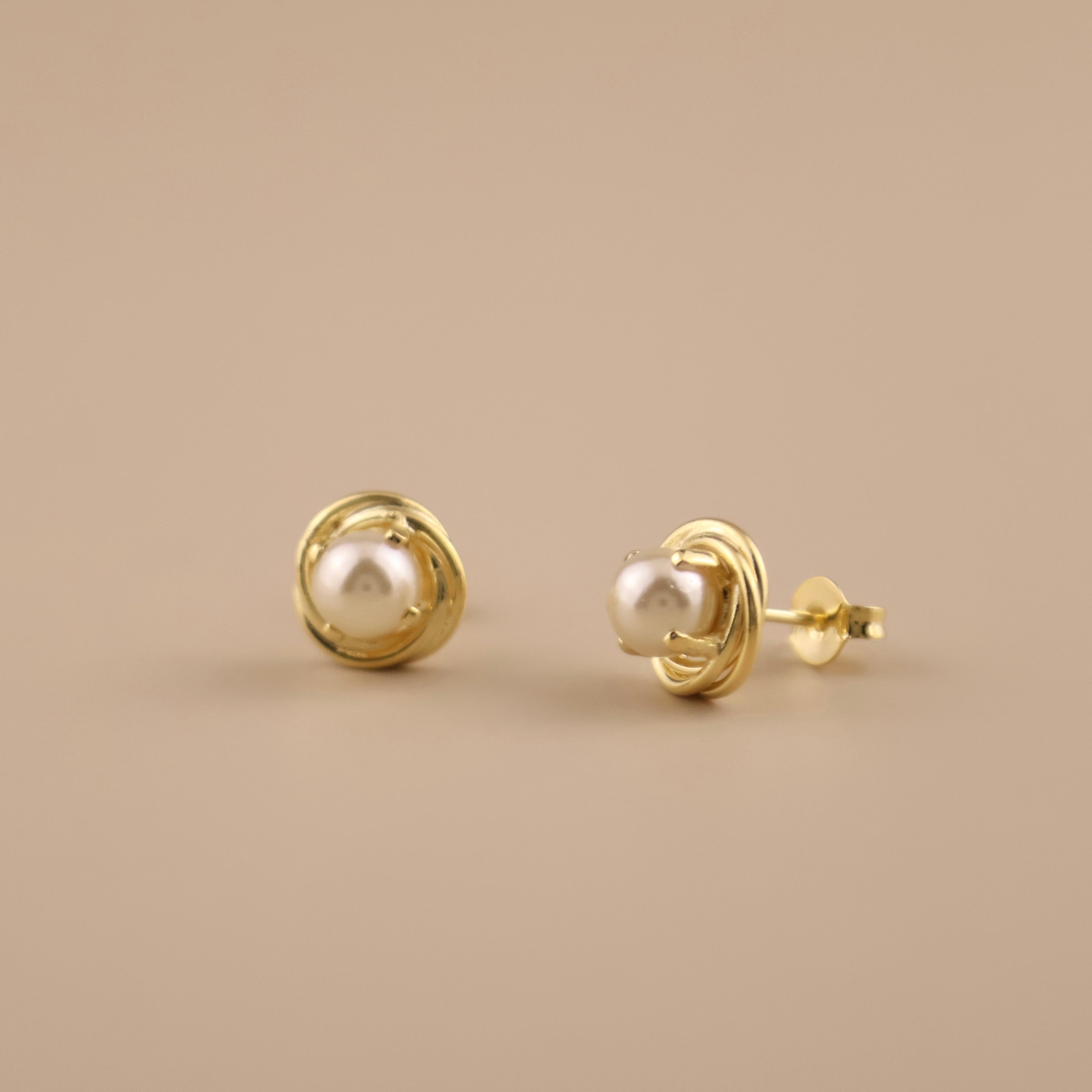 Nested Pearl Earrings