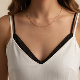 Mini Tube Chain Necklace