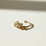 gold spike ear cuff, single row ear cuff, no piercing ear cuff, minimalist ear cuff, textured gold cuff earring, adjustable ear cuff, edgy gold ear cuff, stackable ear cuff