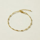gold bar link chain bracelet, dainty gold chain bracelet, gold-tone bracelet, bar chain bracelet, adjustable gold bracelet, extender chain bracelet, lobster clasp bracelet, minimalist gold bracelet, thin gold chain bracelet, stacking bracelet, delicate chain bracelet, gift for her jewelry