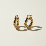 Twisted Chunky Hoop