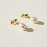 Drop Baroque Pearl Earrings