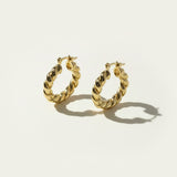 Twisted Chunky Hoop