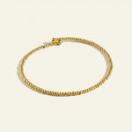 gold beaded stretch bracelet, gold bead bracelet, stretch bracelet gold, minimalist beaded bracelet, stackable gold bracelet, dainty gold bead bracelet, no clasp bracelet, layering bracelet flat lay