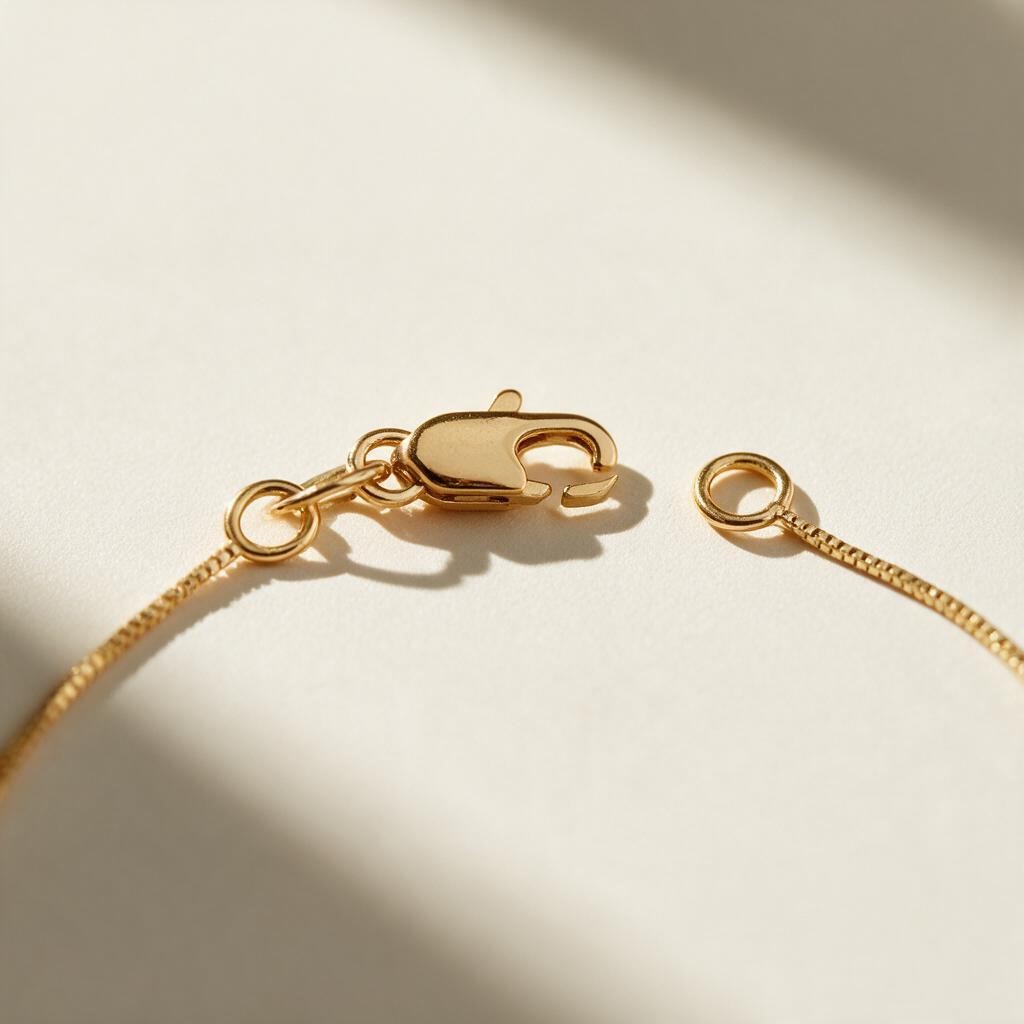 box chain bracelet flat lay, gold box link bracelet, delicate gold bracelet clasp, minimalist gold bracelet, 18k gold box chain, thin gold bracelet detail, dainty gold bracelet, gold bracelet clasp detail