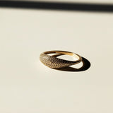 Mini CZ Dome Ring
