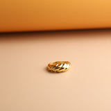 Dome Croissant Ring
