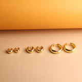 Chunky Hoop Earrings