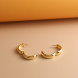 Chunky Hoop Earrings