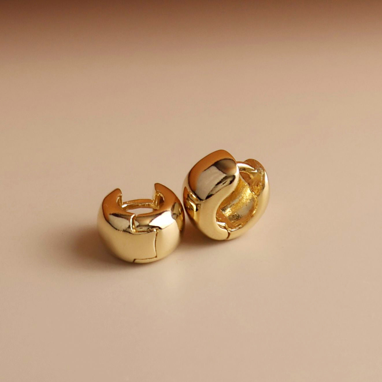 Chunky Hoop Earrings
