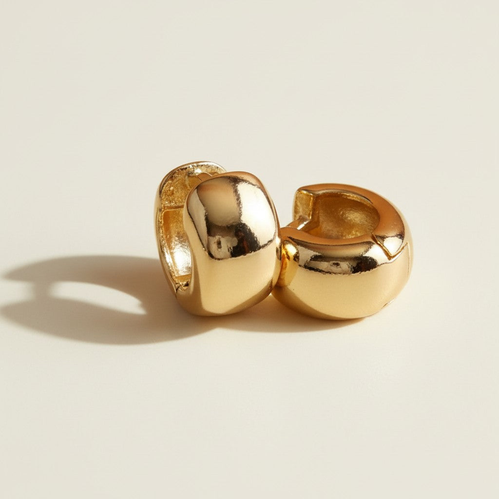 Chunky Hoop Earrings