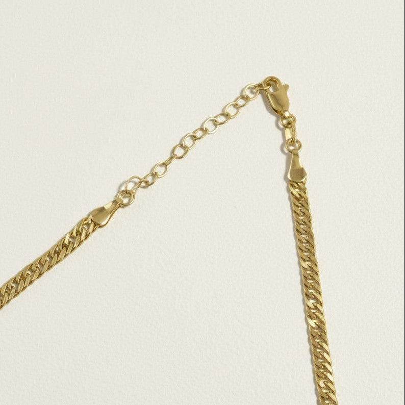 gold herringbone necklace, flat chain necklace, herringbone chain gold, sleek gold necklace, adjustable gold necklace, layering chain necklace, high shine gold jewelry, classic gold necklace
