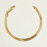 4mm herringbone bracelet, wide gold herringbone bracelet, flat link gold bracelet, 18k gold overlay bracelet, chunky herringbone chain bracelet, statement gold bracelet, herringbone weave bracelet, gold chain clasp detail