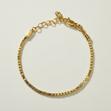 2.0 mm Box Chain Bracelet
