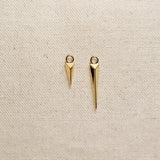 Faceted Spear Earring Charm