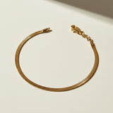 3.0mm Thickness Herringbone Bracelet