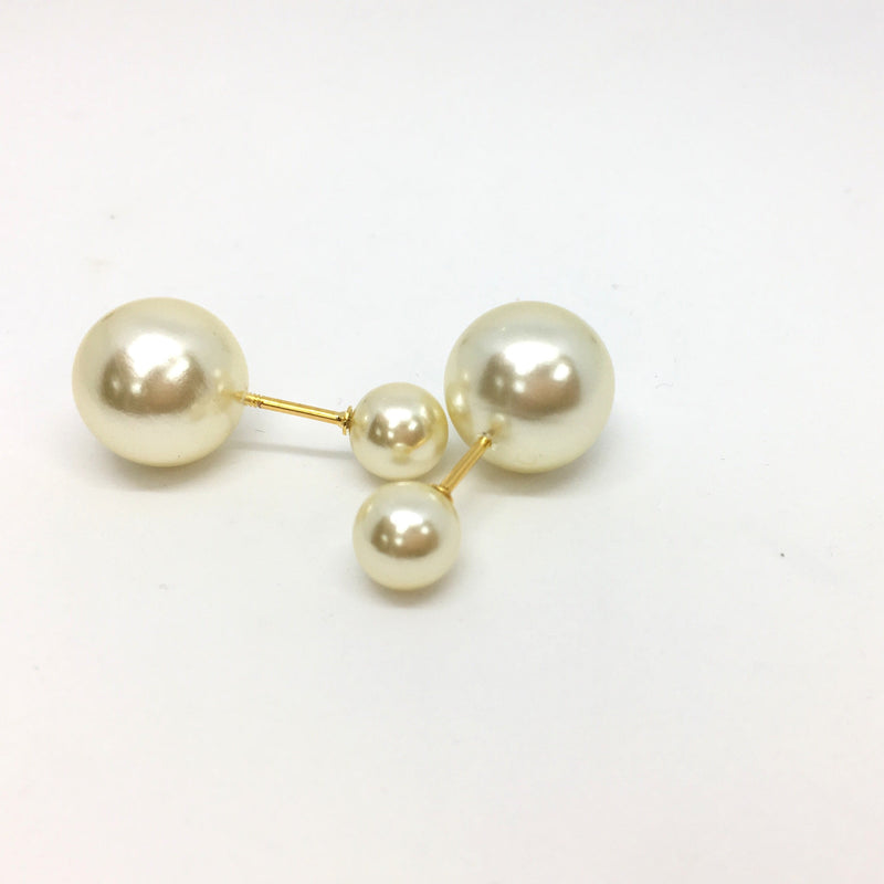 18kt GL Pearl Earrings M Dior