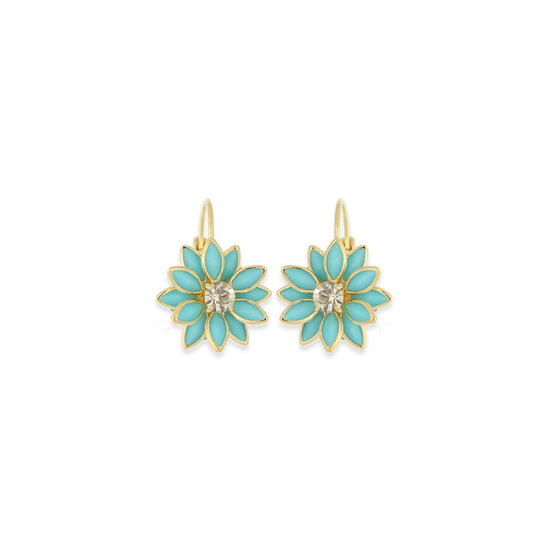 18ktGL Flower Earrings5941