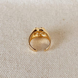 GoldFi 18k Gold Filled Pillow Heart Ring