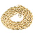 18K GL 3MM Twisted Rope Chain - Donna Italiana ®
