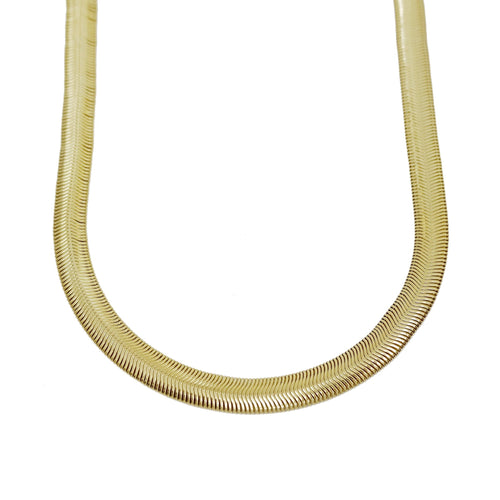 18K GL 8mm Snake Chain - Donna Italiana ®
