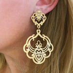 18k GL Charlotte Earrings - Donna Italiana ®