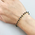 18k GL Dangling Beads Bracelet - Donna Italiana ®