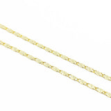 18k Gl Diamond Cut Detailed Chain - Donna Italiana ®