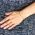 18K GL Flat Dots Bracelet - Donna Italiana ®
