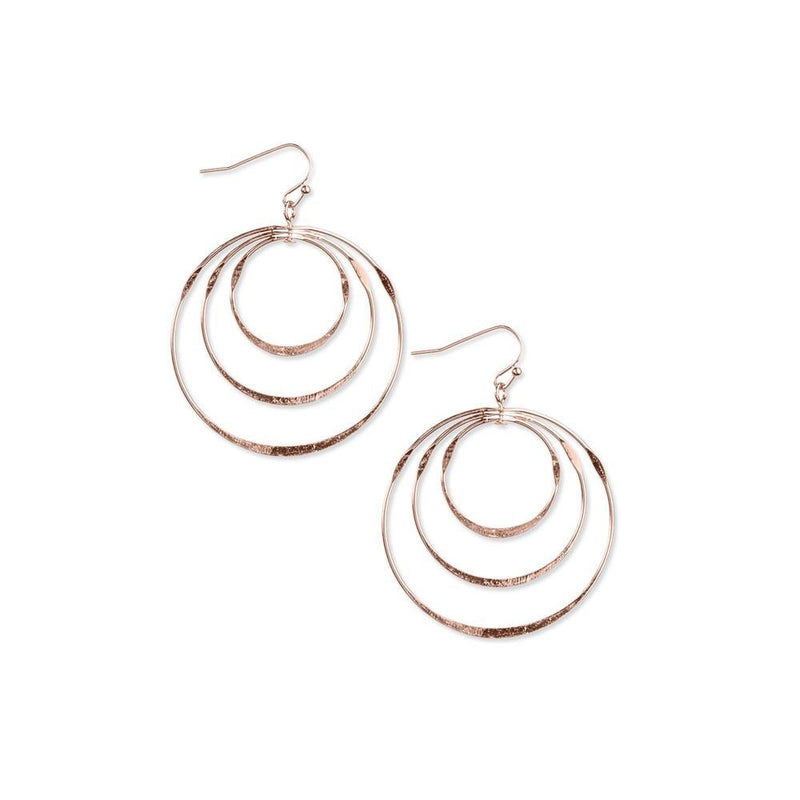 18k GL Gypsy Rose Gold Earrings - Donna Italiana ®