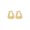 18k GL Handbag Hoop Earrings - Donna Italiana ®