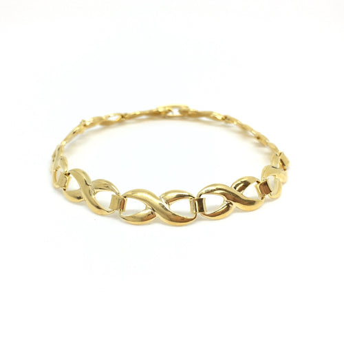 18k GL Infinity Bracelet - Donna Italiana ®